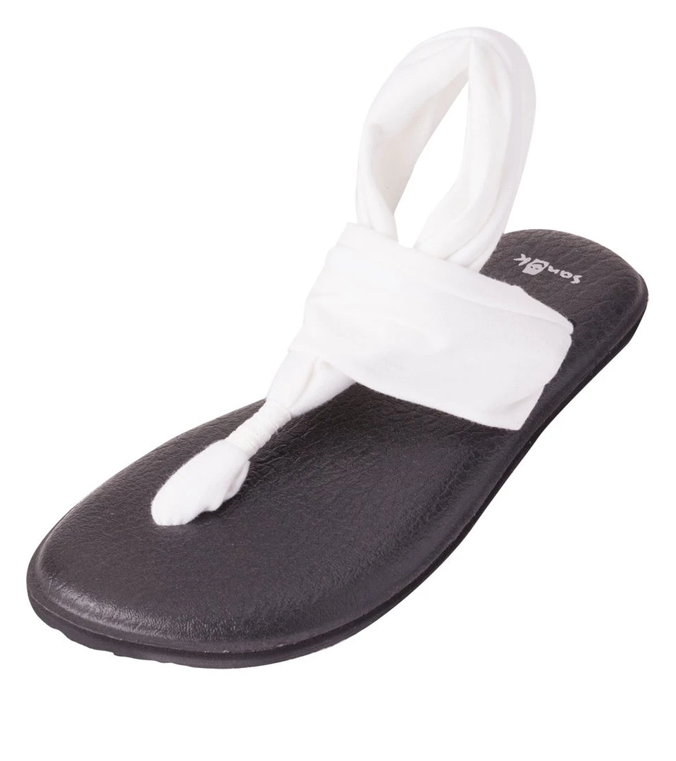 Sanuk Women's Yoga Sling 2 Sandal White 8 Sanuk Women's Yoga Sling 2 Sandal White