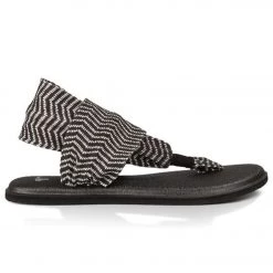 Sanuk Yoga Sling 2 Prints Sandal Black/Natural Congo ACCESSORIES