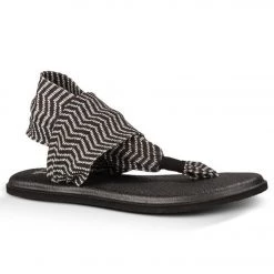 Sanuk Yoga Sling 2 Prints Sandal Black/Natural Congo ACCESSORIES