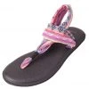 Sanuk Yoga Sling 2 Prints Sandal Magenta/Multi Tribal Stripe ACCESSORIES