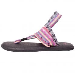 Sanuk Yoga Sling 2 Prints Sandal Magenta/Multi Tribal Stripe ACCESSORIES