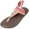 ACCESSORIES Sanuk Yoga Sling 2 Prints Sandal Olive/Multi Tribal Stripe
