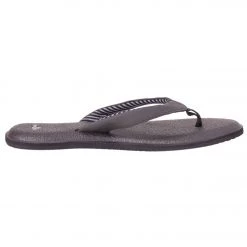Sanuk Women's Yoga Chakra Flip Flop Black ACCESSORIES