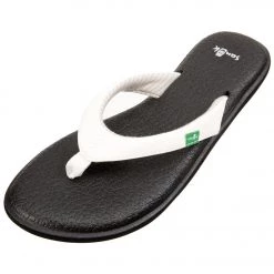 ACCESSORIES Sanuk Women's Yoga Chakra Flip Flop White