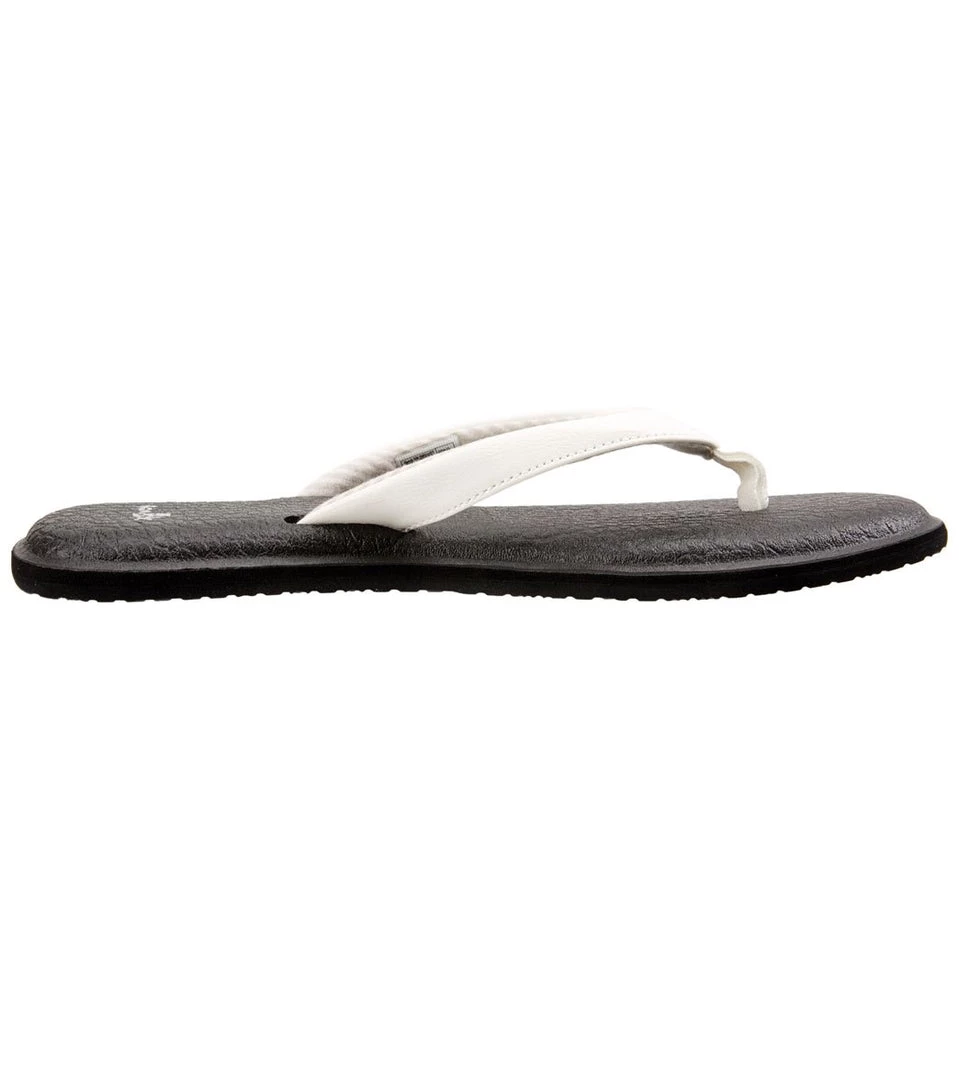 ACCESSORIES Sanuk Women's Yoga Chakra Flip Flop White 5 ACCESSORIES Sanuk Women's Yoga Chakra Flip Flop White
