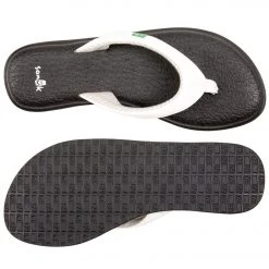 ACCESSORIES Sanuk Women's Yoga Chakra Flip Flop White 11 ACCESSORIES Sanuk Women's Yoga Chakra Flip Flop White