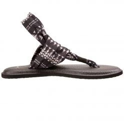 Sanuk Women's Yoga Sling 2 Prints Sandal Black/Natural Koa Tribal 10 Sanuk Women's Yoga Sling 2 Prints Sandal Black/Natural Koa Tribal