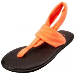 Sanuk Girl's Yoga Sling Burst Sandal Tropical Papayal ACCESSORIES