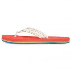 ACCESSORIES Sanuk Women's Yoga Mat Stacker Flip Flop White Rainbow