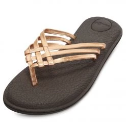 ACCESSORIES Sanuk Women's Yoga Salty Metallic Sandal Copper