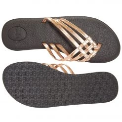 ACCESSORIES Sanuk Women's Yoga Salty Metallic Sandal Copper
