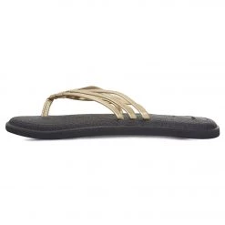 ACCESSORIES Sanuk Women's Yoga Salty Metallic Sandal Champagne