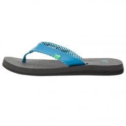 Sanuk Women's Yoga Mat Flip Flop Marine Blue