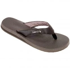 Sanuk Women's Yoga Mat Flip Flop Brown