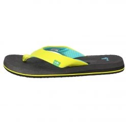 Sanuk Women's Yoga Mat Flip Flop Lime ACCESSORIES