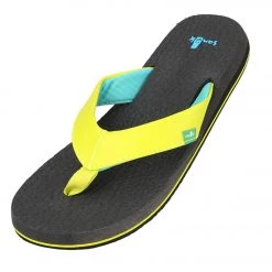 Sanuk Women's Yoga Mat Flip Flop Lime ACCESSORIES