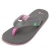 ACCESSORIES Sanuk Women's Yoga Mat Flip Flop Gunmetal