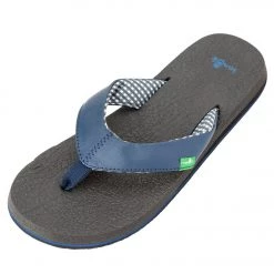ACCESSORIES Sanuk Women's Yoga Mat Flip Flop Navy