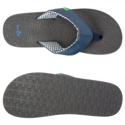 ACCESSORIES Sanuk Women's Yoga Mat Flip Flop Navy