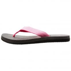 ACCESSORIES Sanuk Women's Yoga Mat Webbing Flip Flop Fuchsia/White