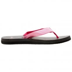 ACCESSORIES Sanuk Women's Yoga Mat Webbing Flip Flop Fuchsia/White
