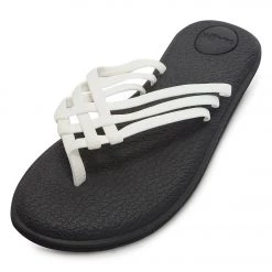 Sanuk Women's Yoga Salty Sandal White 13 Sanuk Women's Yoga Salty Sandal White