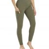 CLOTHING Everyday Yoga High Waisted Go-To Pocket Leggings 28" Dark Olive