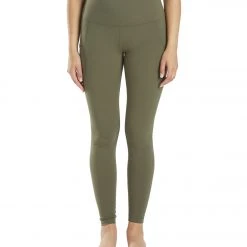 CLOTHING Everyday Yoga High Waisted Go-To Pocket Leggings 28" Dark Olive