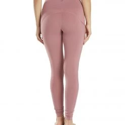 Everyday Yoga High Waisted Go-To Pocket Leggings 28" Dusty Rose CLOTHING 12 Everyday Yoga High Waisted Go-To Pocket Leggings 28