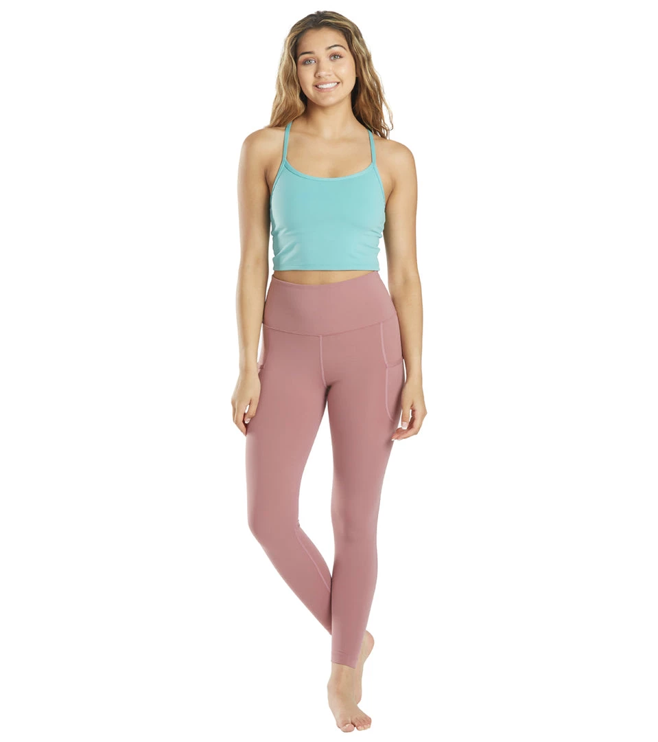 CLOTHING Everyday Yoga High Waisted Go-To Pocket 7/8 Leggings 25" Dusty Rose 6 CLOTHING Everyday Yoga High Waisted Go-To Pocket 7/8 Leggings 25" Dusty Rose