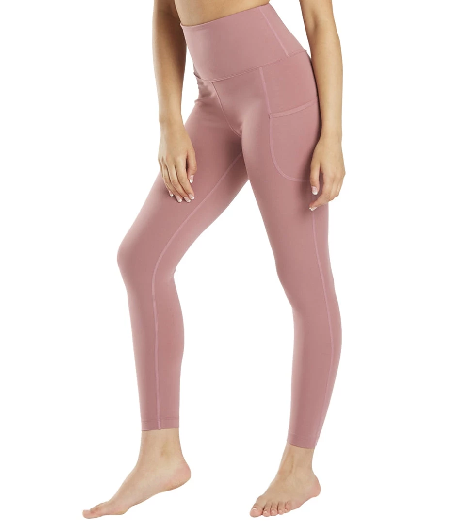 CLOTHING Everyday Yoga High Waisted Go-To Pocket 7/8 Leggings 25" Dusty Rose 7 CLOTHING Everyday Yoga High Waisted Go-To Pocket 7/8 Leggings 25" Dusty Rose