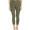 Everyday Yoga High Waisted Go-To Pocket Capri Crop 21" Dark Olive 2 Everyday Yoga High Waisted Go-To Pocket Capri Crop 21" Dark Olive