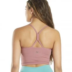 Everyday Yoga Unity Solid Crop Tank Dusty Rose