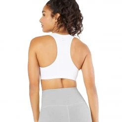 Beyond Yoga Spacedye Lift Your Spirits Yoga Sports Bra Cloud White