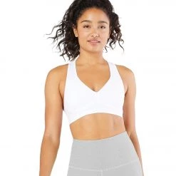 Beyond Yoga Spacedye Lift Your Spirits Yoga Sports Bra Cloud White