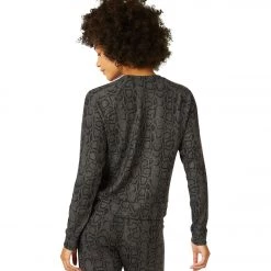 CLOTHING Beyond Yoga Hacci Favorite Raglan Crew Yoga Pullover Charcoal Cobra 11 CLOTHING Beyond Yoga Hacci Favorite Raglan Crew Yoga Pullover Charcoal Cobra