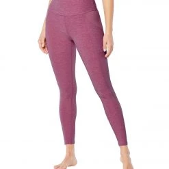 NEW ARRIVALS Beyond Yoga Spacedye Out Of Pocket High Waisted 7/8 Yoga Leggings Desert Berry-Blush Blooms