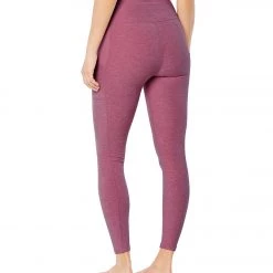 NEW ARRIVALS Beyond Yoga Spacedye Out Of Pocket High Waisted 7/8 Yoga Leggings Desert Berry-Blush Blooms