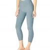 Beyond Yoga Spacedye High Waisted Yoga Capris Stormy Blue-Blue Cloud NEW ARRIVALS