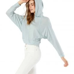 Beyond Yoga In The Fray Yoga Hoodie Sagebrush CLOTHING