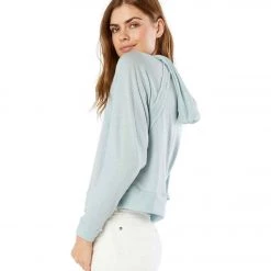 Beyond Yoga In The Fray Yoga Hoodie Sagebrush CLOTHING