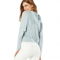 Beyond Yoga In The Fray Yoga Hoodie Sagebrush CLOTHING