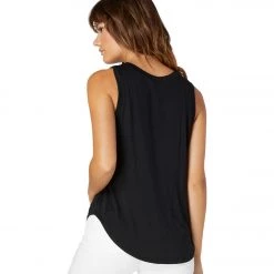 Beyond Yoga Featherweight Spacedye Balanced Muscle Yoga Tank Darkest Night