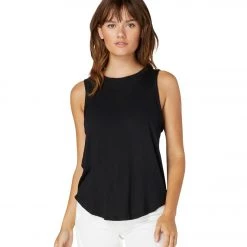 Beyond Yoga Featherweight Spacedye Balanced Muscle Yoga Tank Darkest Night