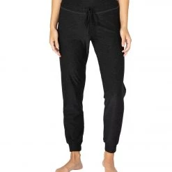 Beyond Yoga Luxe Lounge Around Midi Joggers Black CLOTHING