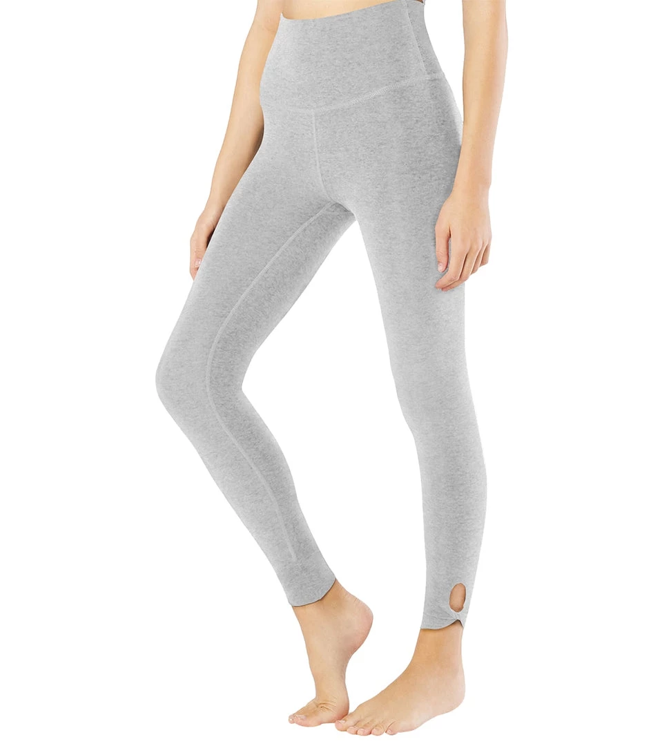 Beyond Yoga Spacedye Don't Get Twisted High Waisted 7/8 Yoga Leggings Silver Mist CLOTHING 3 Beyond Yoga Spacedye Don't Get Twisted High Waisted 7/8 Yoga Leggings Silver Mist CLOTHING