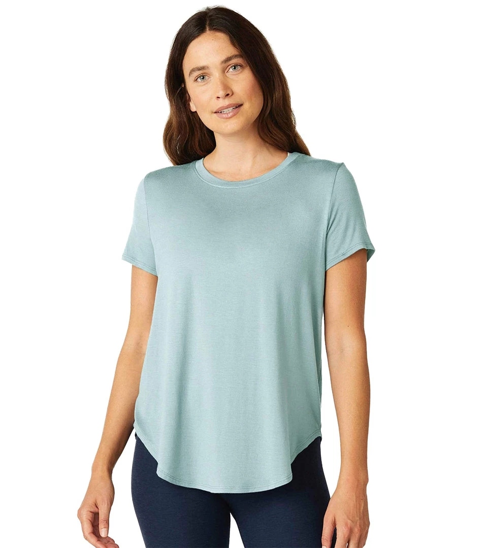 Beyond Yoga Featherweight Spacedye On The Down Low Yoga Tee Sagebrush Agave Green NEW ARRIVALS 8 Beyond Yoga Featherweight Spacedye On The Down Low Yoga Tee Sagebrush Agave Green NEW ARRIVALS