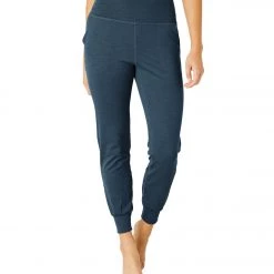 CLOTHING Beyond Yoga Heather Rib Midi Joggers