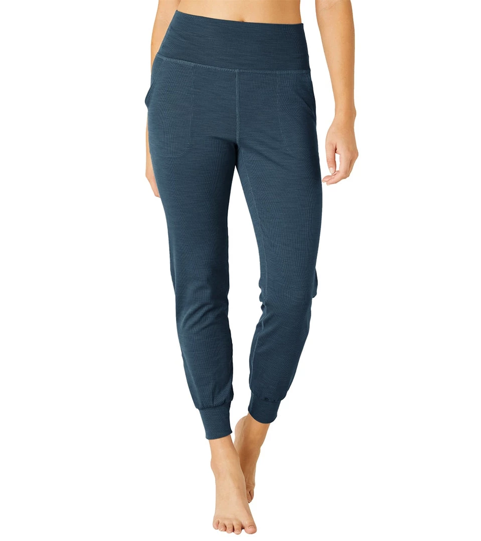 CLOTHING Beyond Yoga Heather Rib Midi Joggers 3 CLOTHING Beyond Yoga Heather Rib Midi Joggers
