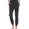 Beyond Yoga Heather Rib Midi Joggers Black Heather